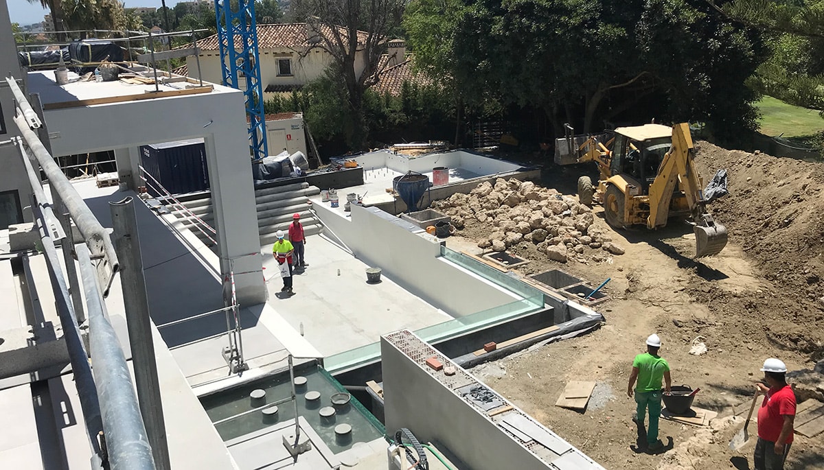 Construção de moradias e edifícios